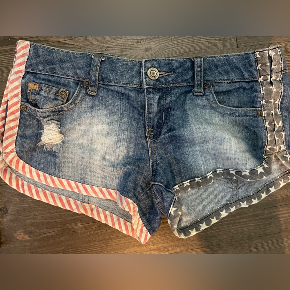 Stars and Stripes Jean shorts
